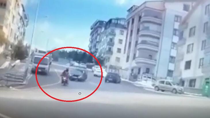 Ankara’da otomobilin çarptığı motokurye hayatını kaybetti
