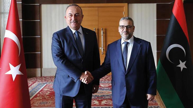 Ardahan Haberi: Dışişleri Bakanı Çavuşoğlu, Libya Yüksek Devlet Konseyi Başkanı El-Meşri ile bir araya geldi
