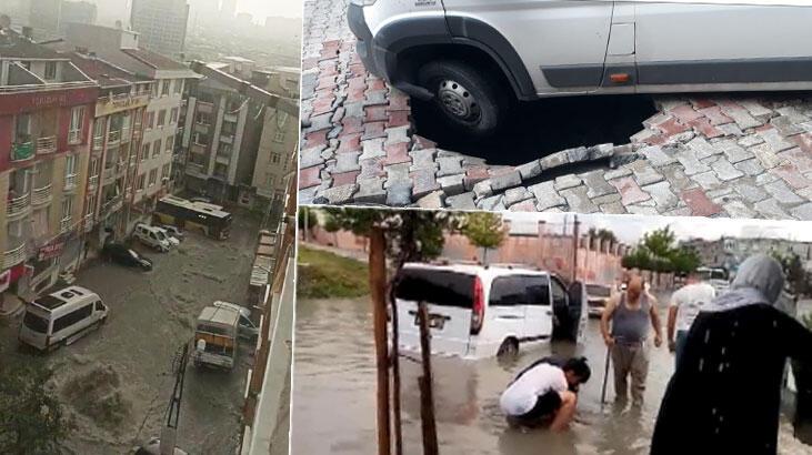 Ardahan Haberi: İstanbul'da sağanak felç etti: Rögarlar patladı, caddeler sular altında kaldı