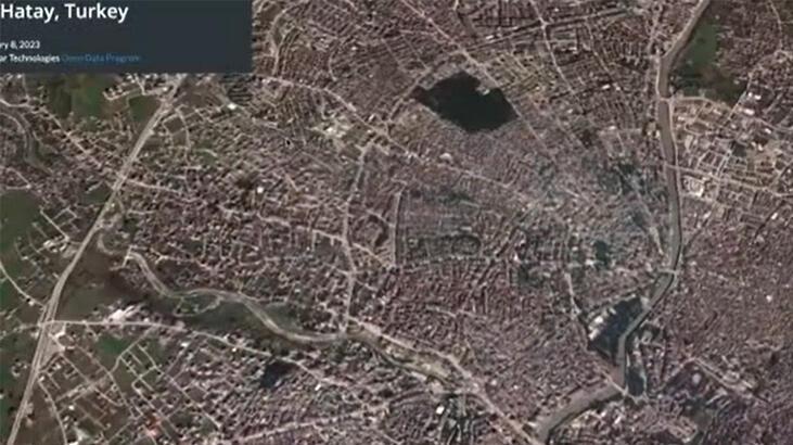Ardahan Haberi: Japon bilim adamı depremin uydu görüntülerini paylaştı