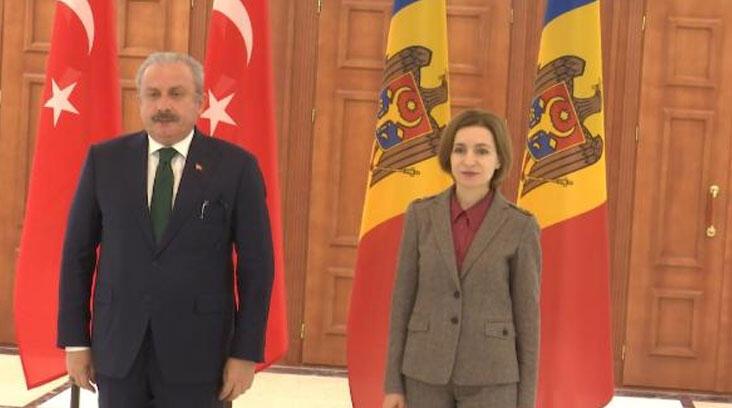 Ardahan Haberi: TBMM Başkanı Şentop, Moldova Cumhurbaşkanı Sandu ile görüştü