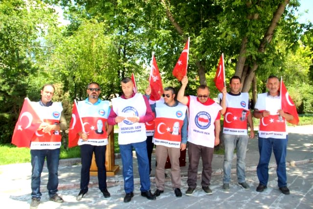 Ardahan'da Memur Sen'den 15 Temmuz açıklaması