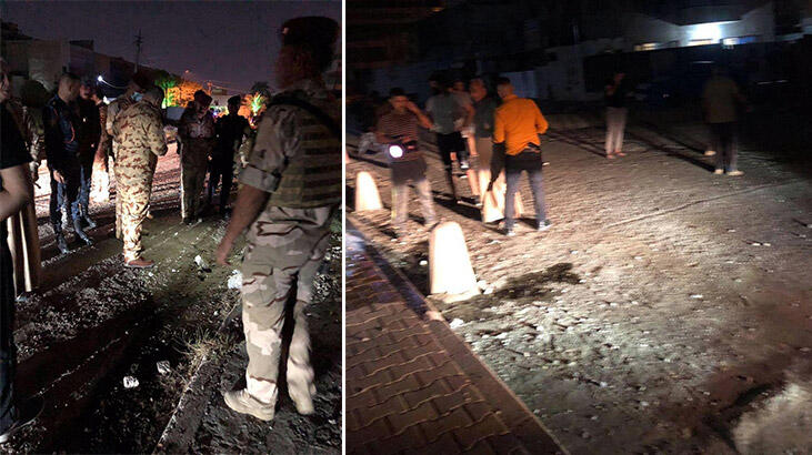 Bağdat Uluslararası Havalimanı ve Yeşil Bölge yakınlarında roketli saldırı