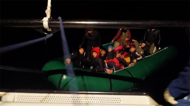 Bodrum'da 15 kaçak göçmen yakalandı