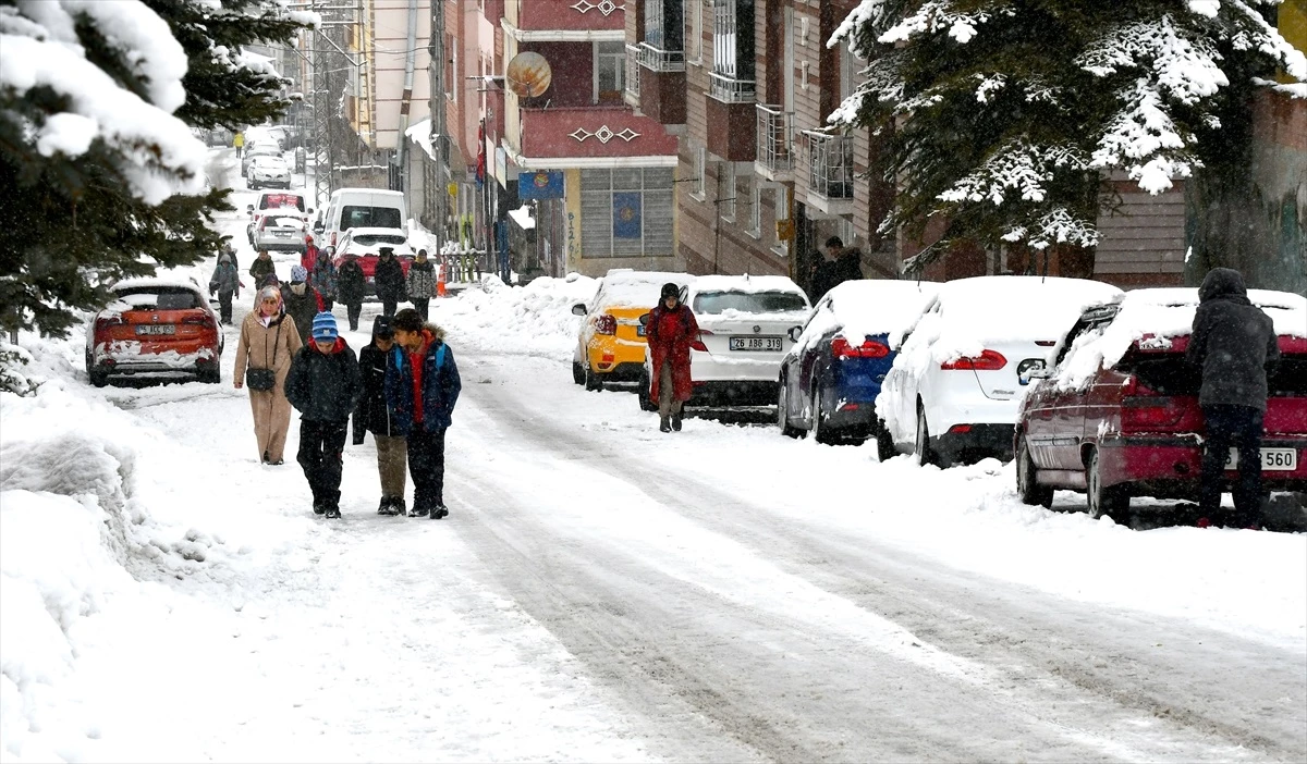 Doğu Anadolu'da Yoğun Kar Yağışı