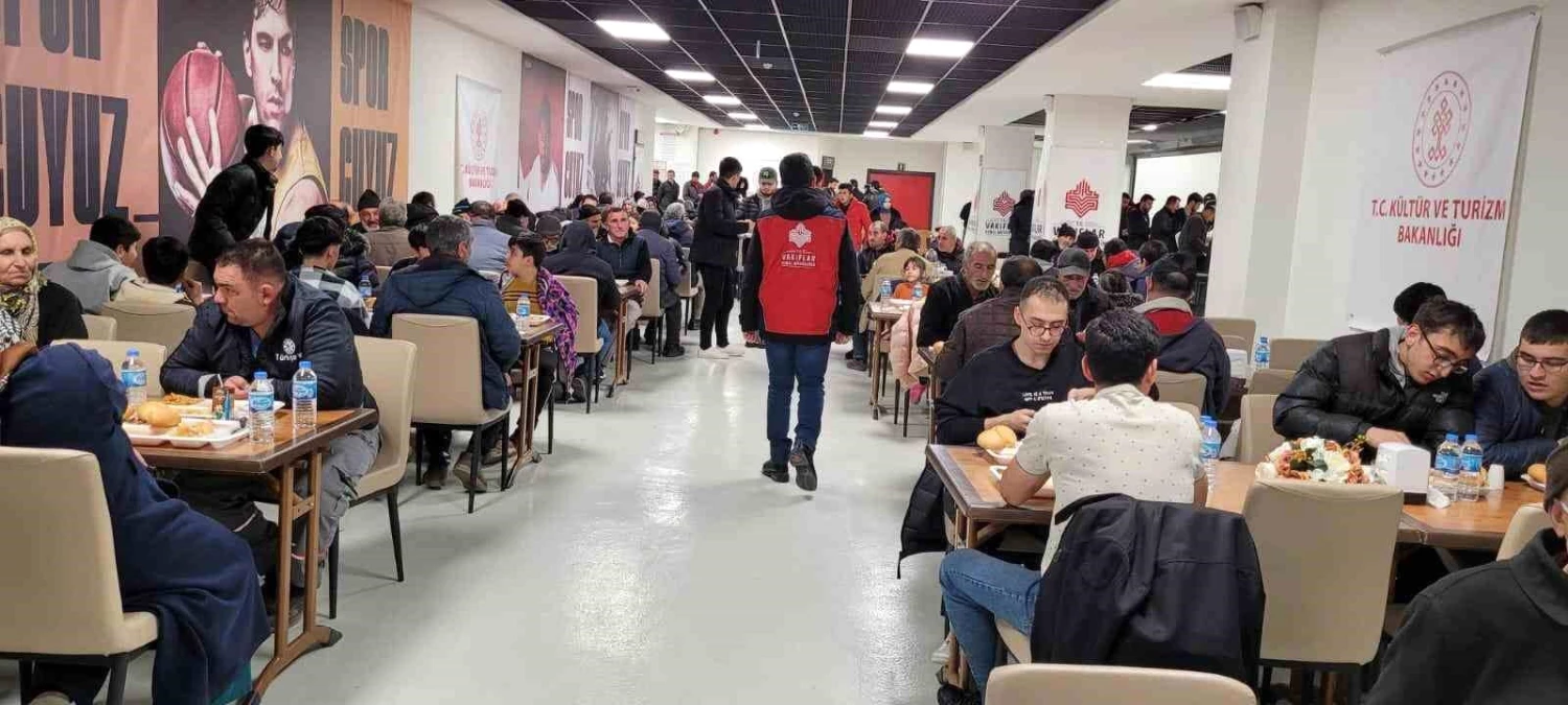 Erzurum Vakıflar Bölge Müdürlüğü 7 ilde iftar sofraları açıyor