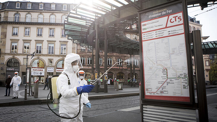 Fransa'da corona virüs'ten ölenlerin sayısı 29 bin 617'ye yükseldi