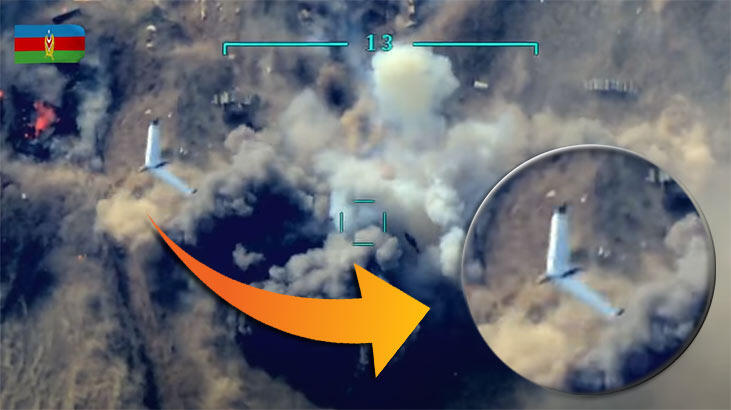 Görüntüdeki İsrail yapımı 'Orbiter' detayı! Bayraktar TB2 SİHA'nın kadrajına girdi