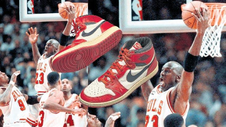 Jordan’ın ayakkabısına servet