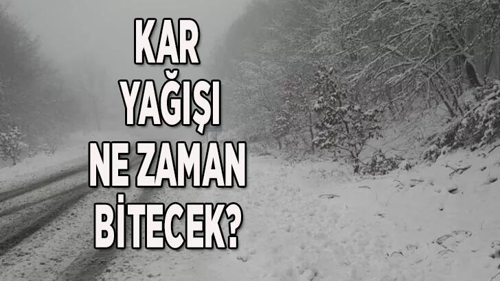 Kar ne zaman bitecek 2022? İstanbul'da kar kaç gün yağacak, bugün var mı?