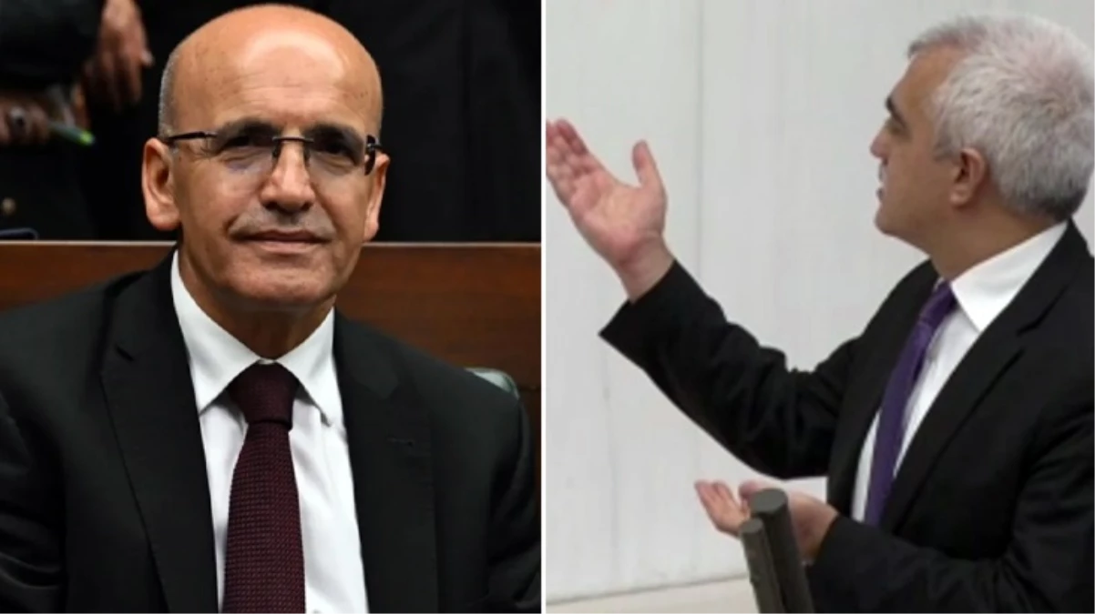 Ömer Faruk Gergerlioğlu, Bakan Şimşek'i Meclis'te Kürtçe selamladı