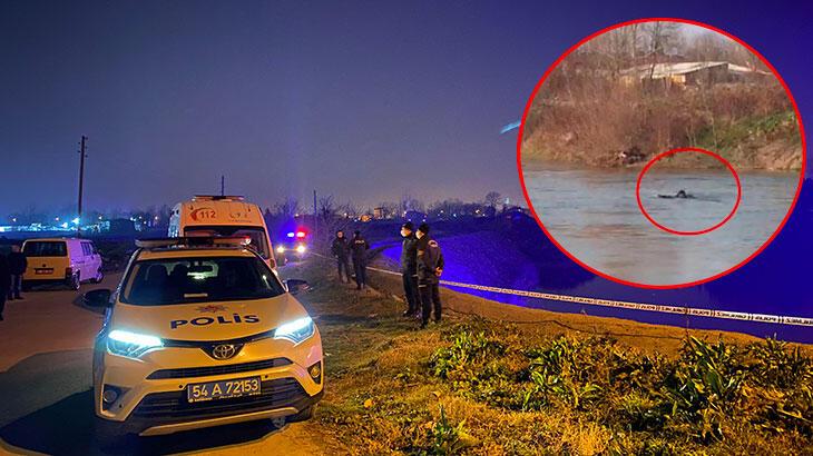 Peşindekilerden kaçmaya çalışan adam nehirde kayboldu