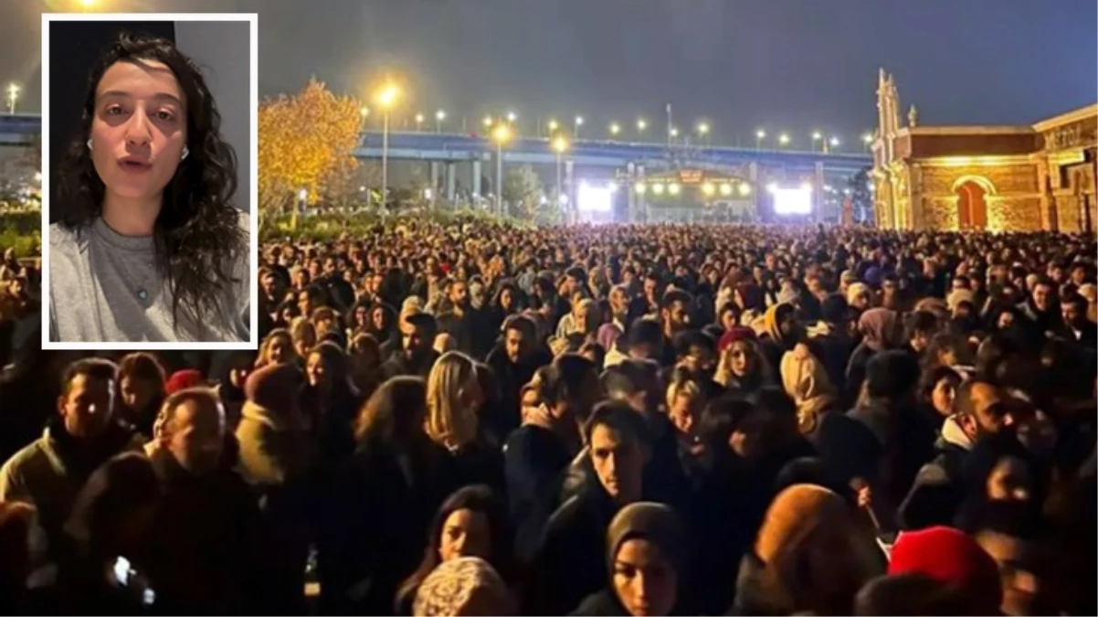Seyircileri 3 saat bekletip konsere çıkmayan Melike Şahin, İBB'ye ateş püskürdü