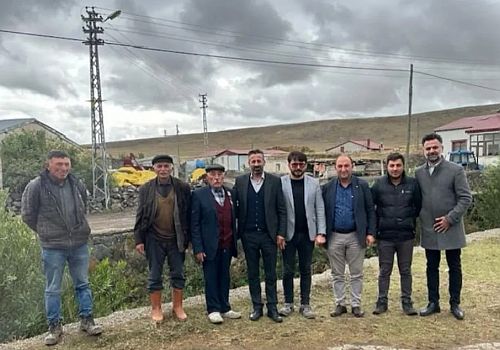 AK Parti Ardahan İl Başkanı Ersin Yılmaz, kendisine iletilen sorunları yerinde inceledi