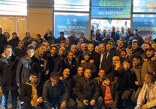 AK Parti Ardahan Milletvekili Kaan Koç ve Teşkilatı Hanaklılar coşkuyla karşıladı 