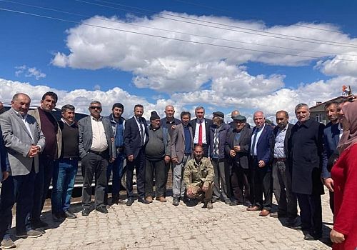 AK Parti Milletvekili Adayı  Karakoyun  Çıldır da köyleri ziyaret etti 
