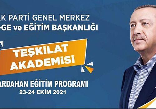 Ak Parti Teşkilat Akademisi, Ardahan’da Düzenlenecek Eğitimlerle Devam Edecek.