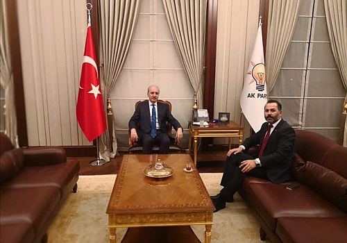 Ardahan AK Parti İl Başkanı Aydın'dan Numan Kurtulmuş Ziyaret 