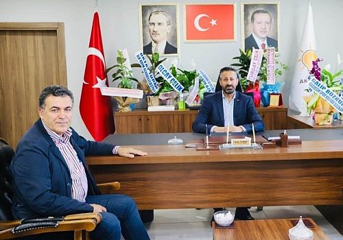 Ardahan Belediye Başkanı Demir Ak Parti İl Başkanını ziyaret etti 