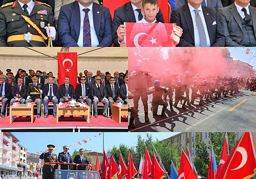 Ardahan'da 30 Ağustos Zafer Bayramı’nın 101. yıl dönümü törenle kutlandı