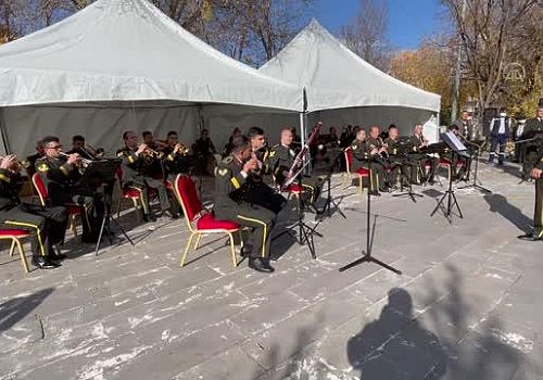 Ardahan'da, 9. Kolordu Komutanlığına bağlı bando takımı konser verdi