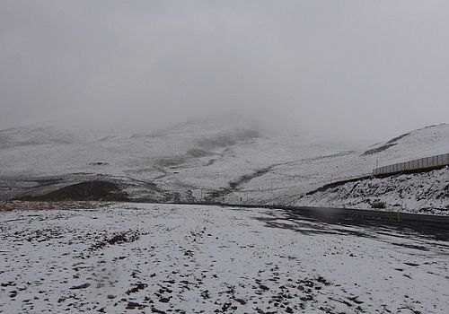 Ardahan'da kar yağışı etkisini arttırdı