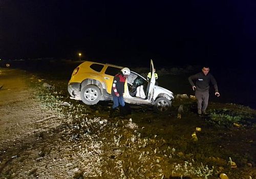 Ardahan'da otomobil ters yöne girdi: 1 ölü, 1 yaralı