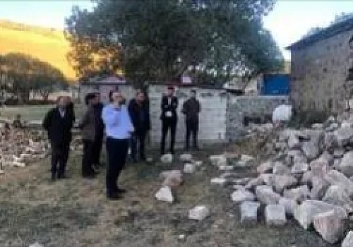 Ardahan Haberi: Ak Parti İl Başkanı Kaan Koç Göle de Deprem 20 köyde etkili oldu