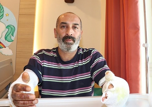 Ardahan Haberi: Ardahan'da gaz kaçağından kaynaklanan parlamada yaralanan pilavcının tedavisi sürüyor