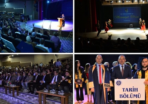 Ardahan Üniversitesi'nde 2022-2023 akademik yılı mezuniyet töreni gerçekleştirildi