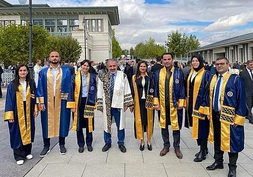 Ardahan Üniversitesi Rektörü Biber Yeni Akademik Yıl Açılış Törenine Katıldı