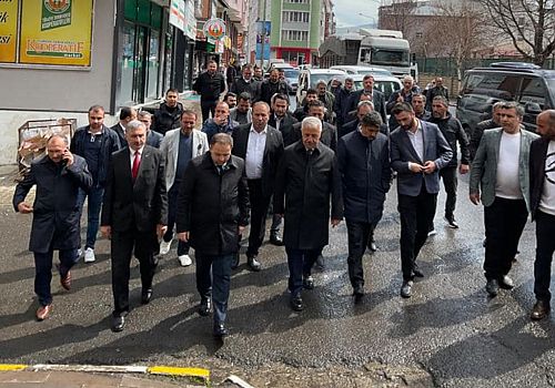 Bakan Ahmet Arslan, 14 Mayıs’ta yapılacak 28. Dönem Milletvekili seçimleri öncesi Ardahan’a geldi