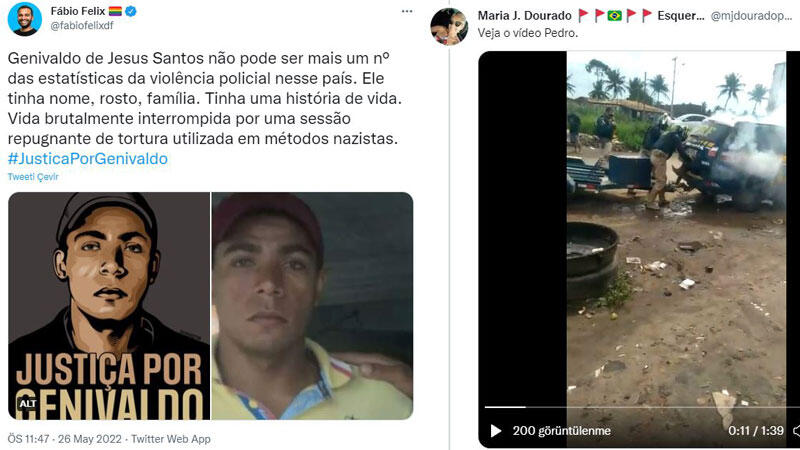 Brezilya’da polis, gaz bombasıyla bagaja kapattığı kişinin ölümüne sebep oldu