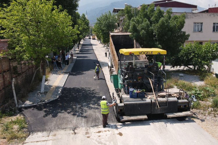 Bursa Yıldırım'ın cadde ve sokakları yenileniyor