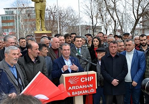 CHP Ardahan İl Başkanı Yalçın Taştan Açıkladı Merkez İlçe Görevden Alındı 