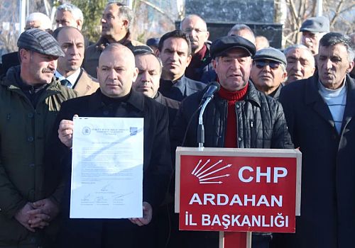 CHP Ardahan İl Teşkilatı PKK Terör Örgütünü Lanetledi