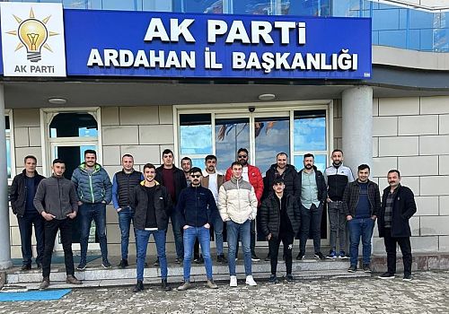 Çıldır lı Gençlerden Ardahan Milletvekili adayı Kaan Koça destek
