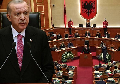 Cumhurbaşkanı Erdoğan'dan Arnavutluk Meclisi'nde net mesajlar! 'Derhal harekete geçmezseniz...' diyerek tehlikeyi işaret etti