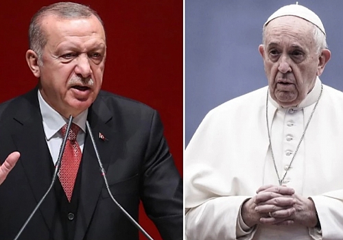 Cumhurbaşkanı Erdoğan'dan Papa'ya 'Gazze' mektubu! Uluslararası hukuk vurgusu yaptı