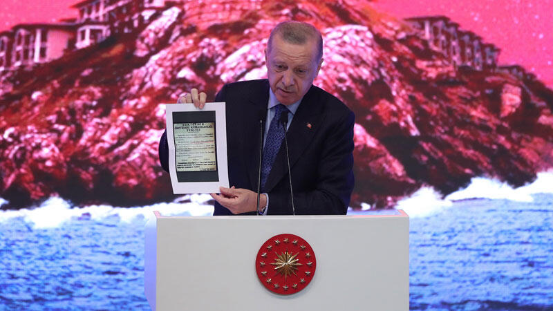 Cumhurbaşkanı Erdoğan Demokrasi ve Özgürlükler Adası'nda konuştu