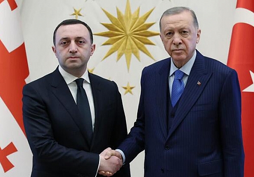 Cumhurbaşkanı Erdoğan, Gürcistan Başbakanı Garibaşvili’yi kabul etti