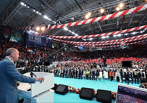 Cumhurbaşkanı Erdoğan Hemşehri Buluşması'nda vatandaşlara hitap etti.