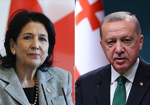 Cumhurbaşkanı Erdoğan ile Gürcistan Cumhurbaşkanı Zurabişvili telefonda görüştü