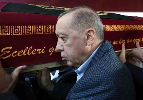 Cumhurbaşkanı Erdoğan, Mehmed Zahid Kotku'nın kızı Hacer Coşan'ın cenaze törenine katıldı