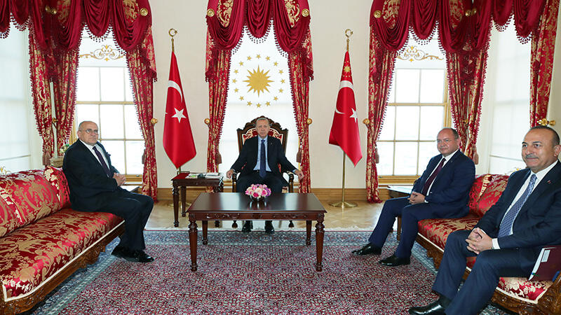 Cumhurbaşkanı Erdoğan Romanya ve Polonya BAE dışişleri bakanlarını kabul etti