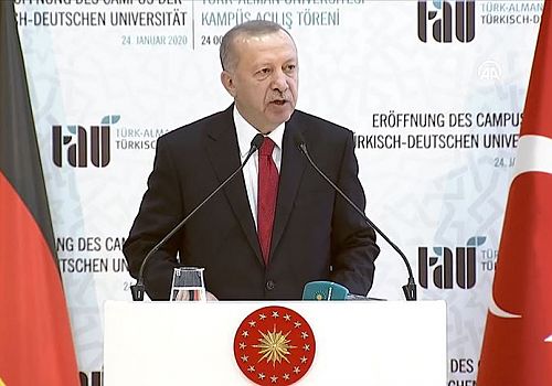 Cumhurbaşkanı Erdoğan: Uluslararası toplumun Suriye'de düştüğü hataya Libya'da düşmemesini temenni ediyoruz