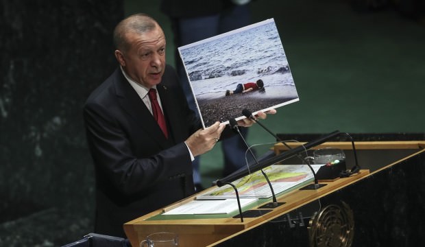 Cumhurbaşkanı Erdoğan'ın BM Genel Kurul konuşması dünya listesinde