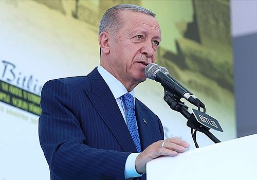 Cumhurbaşkanı Recep Tayyip Erdoğan, Bitlis Kamu ve Özel Yatırımları Toplu Açılış Töreni'nde konuştu.