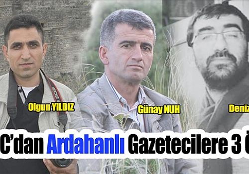 Doğu Anadolu Gazeteciler Cemiyeti den Ardahan lı Gazetecilere Ödül 