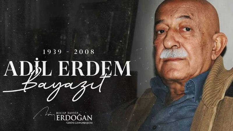 Erdoğan'dan şair Adil Erdem Beyazıt paylaşımı